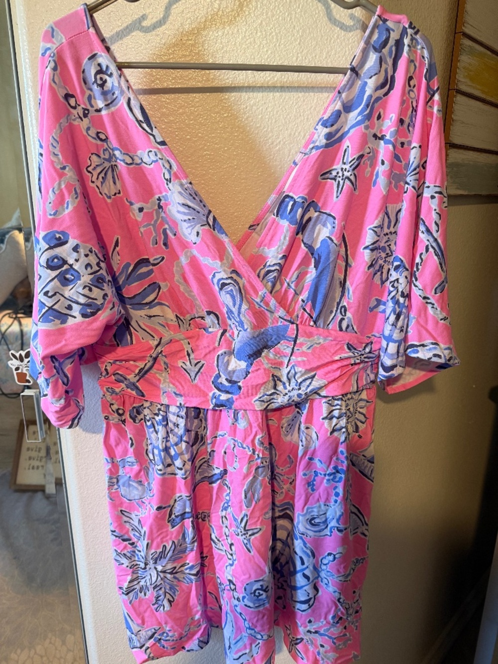 Lilly Pulitzer Parigi Skort Romper Large NWT Rousseau Pink